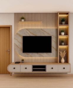 tv unit with tv cabinet design