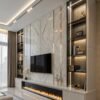 custom tv unit dubai living room