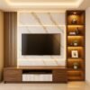 tv in cabinet modern design