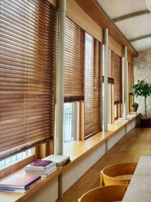 Wooden Blinds on Windows Modern Blinds for Windows Wooden
