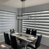 modern zebra blind window design