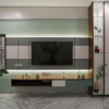 Modern Living Room TV Wall Design